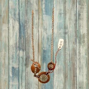 Women’s Handcrafted Copper Necklace, NWT